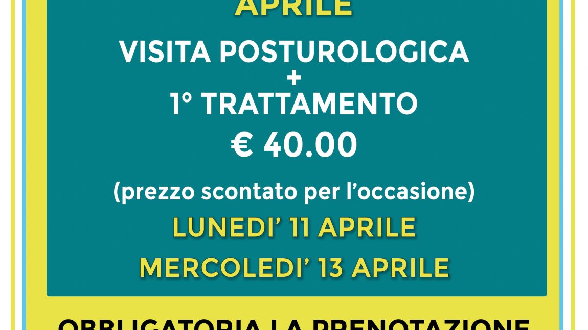 Ambulatorio presso Misericordia di Montenero: le nostre offerte per APRILE 2022
